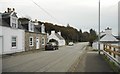Cottages at the southern end of High Street, Dalbeattie in DG5 4EQ