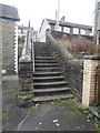 Steps to Leyshon St, Graig in CF37 1DZ