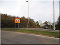 Roundabout on the A10, Puckeridge in SG11 1UP