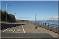 Cycle Lane, Seacombe Promenade in CH44 4SY
