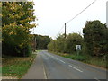 Nursery Lane towards North Wootton in PE30 3RS