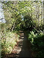 Footpath to the golf course in B90 4YP
