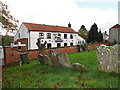 The Mermaid Inn at Elsing from the churchyard in NR20 3AD