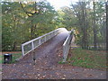 Footbridge over the A38 at Outwoods Hills in DE13 0TL