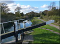 Woolsthorpe Top Lock 18 on the Grantham Canal in NG32 1NJ