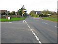 Staggered Crossroads on the B1077, Great Ellingham in NR17 1LE