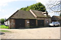 Outbuildings beside The Crown inn in RG9 5RT