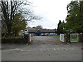 The entrance to St Andrew's C of E Aided Primary School Buckland Monachorum in PL20 7NL
