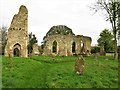 Ruins of St Margaret's Church, West Raynham in NR21 7EZ