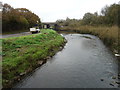 Afon Lliw looking upstream in SA4 6AB