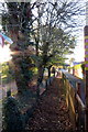 Footpath into the village centre in MK43 7DU