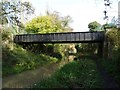 Pipe bridge over the Cromford Canal in DE56 2JB