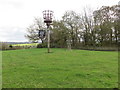 Beacon and Triangulation Pillar on the top of Jester's Hill in OX15 6PG