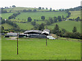 Farm above the Nant Alan valley in SY22 5HU