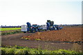 Farm machinery near Earith in CB24 5LT