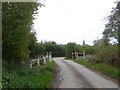 Small bridge over the small River Frome near Avenbury in HR7 4LD