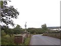 Bromyard Road crossing River Leadon near Staplow in HR8 2PU