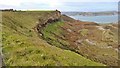 Cliffs and old quarries above Kettle Ness in YO21 3RY