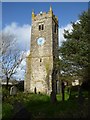 Tower of former Illogan church in TR16 4SW