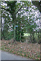 Footpath off Sibton Green in IP17 2JU