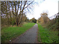 Railway path alongside Hartleys in L9 1AF