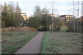 Path across meadow, Sutcliffe Park in SE9 5LW