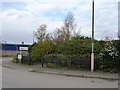 Public open space, Meadow Lane industrial estate in DE55 7EZ