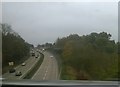 A14 Ipswich bypass, from the railway line in IP9 2AP