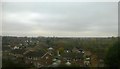 Havering Close, Colchester, and surrounding suburbia, from the mainline railway in CO4 5WH