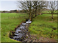 Ireby Beck upstream from Jogging Bridge in Ireby