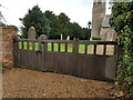 Holy Trinity Church Memorial Gates in Gisleham