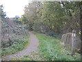 Public footpath to Hucknall near Westville in NG15 6XB