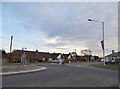 Roundabout on Ongar Road, Great Dunmow in Great Dunmow South & Barnston Ward