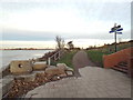 Thames Path at Thamesmead in SE28 8QW