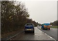 Layby on A483 in SA4 9AT