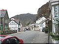 View west along Church Street, Blaenau Ffestiniog in LL41 3AE