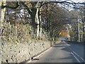 A635 Holmfirth Road near Hollins in OL3 7EH