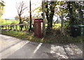 Red phonebox, Rowlestone in HR2 0DP
