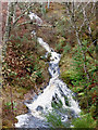 Outflow of Loch na Crann heading for the Black Water in IV14 9EL