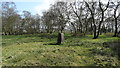 Trig point at St Thomas's Trees above Dilhorne in ST10 2QB