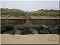Sea wall at Sea Palling in Sea Palling