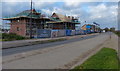 New houses along Leicester Road in LE4 2BR