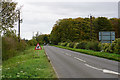 The A44 near Over Kiddington in OX20 1BT