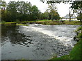 Weir on the River Doon, Dalrymple in KA6 6ED