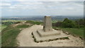Trig point at Painswick Beacon in GL6 6SZ