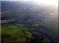 Torrance from the air in East Dunbartonshire