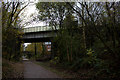 Railway bridge over route 55 in M28 3AE