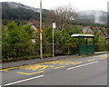 Ynyswen Railway Station bus stop and shelter, Ynyswen Road, Ynyswen in CF42 6SR