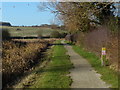 Towpath along the disused Grantham Canal in NG12 3EL