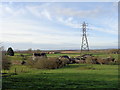 Power lines near Manor Farm in B96 6SJ
